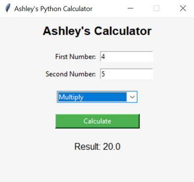 Python Calculator